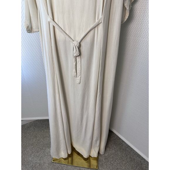 Holy Clothing Maxi Dress Renaissance Fair Long Embroidered Wedding Whimsy 5x - Picture 7 of 12